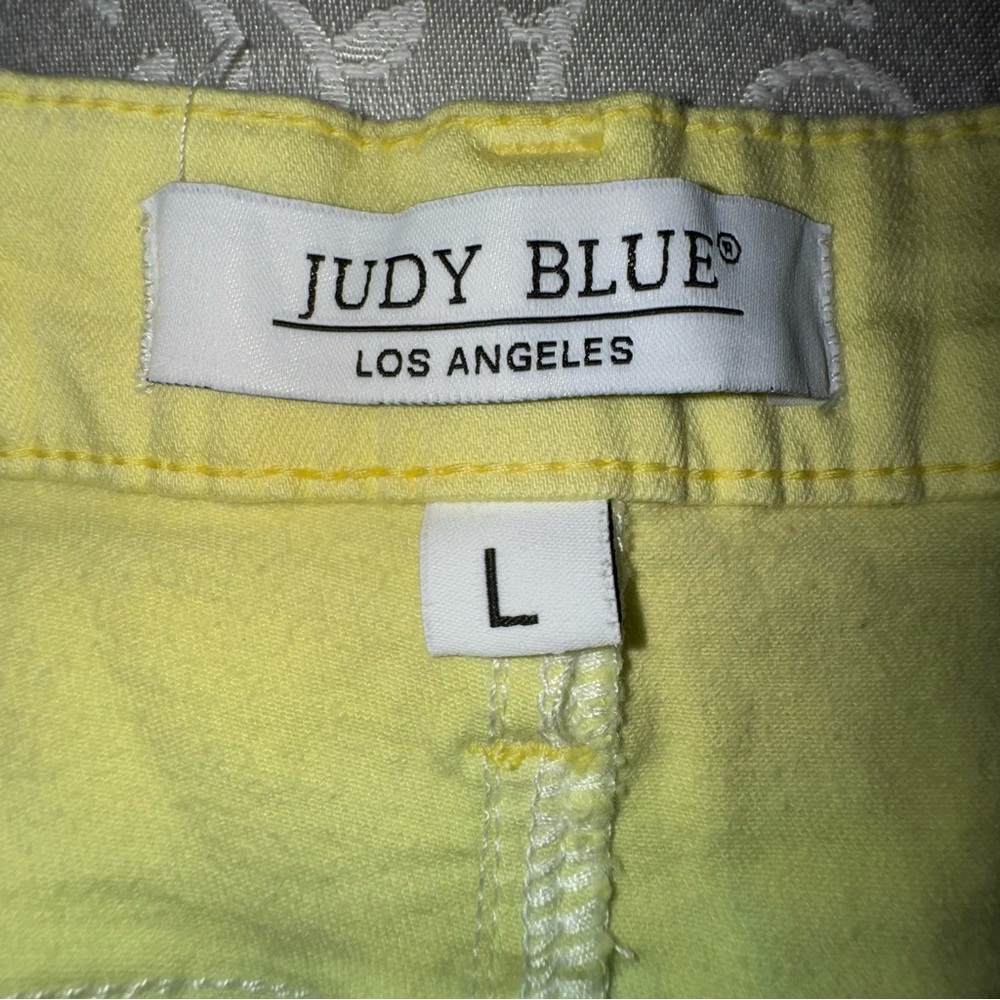 Judy Blue Somewhere Over The Rainbow High Rise Shorts Size L (9 - 11) - Picture 14 of 16